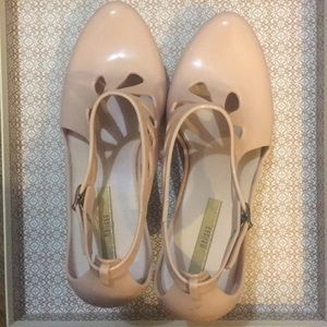 Melissa Platform Sandals Pink Size: 9